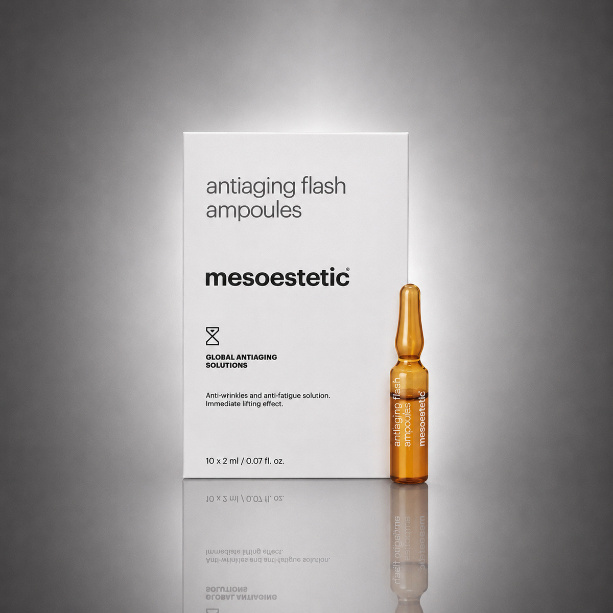 MESOESTETIC ANTIAGING FLASH AMPOULES